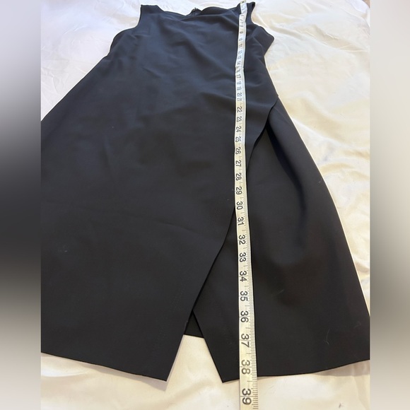 Theory Black Sleeveless Dress with Slit - Picture 4 of 6
